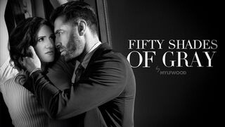 Penny Barber is tied up with her big dick in the 50 shades of gray