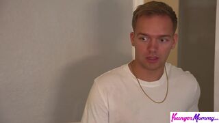 Stepmom Kenzie Love Watches Stepsons Virgin Pussy Pounding