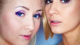 Blond Lesbians Hot Sucking Feast