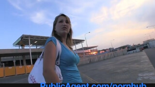 PublicAgent Tricks Innocent Girl Into Modeling Fuck