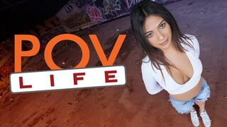 Ike Catches Busty Teen Reyna Belle Outdoor Fuck Interrogation