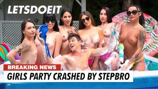 Tru Kai hot hostel party with the big dicks