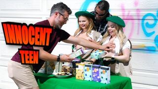 Coco Lovelock Haley Spades scout cookies turn pussy feast