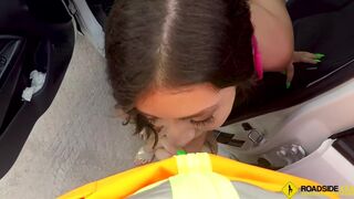 Natalie Brooks Tight Pussy Pounded Public Roadside