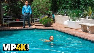 Summer Day Sneaks Forbidden Fuck with Friend's Dad