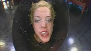 Anette Schwarz German Whore Gulps Loads In Gangbang
