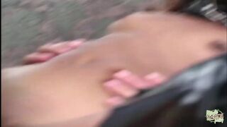 Lyla Lei outdoor anal triple penetration explosive cum finish