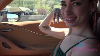 Delilah Day Teases Cock In Vacation Car POV Tease