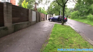 PublicAgent Starves English Housewife Gulps Cum Load