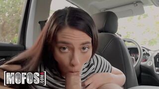 Gianna Ivy Uber Slut Fucks Passenger In Backseat Heat