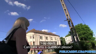 PublicAgent - blonde chick wants to be a model