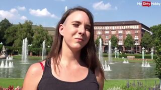 German Tourist Ass Pounded Raw in Outdoor Adventure
