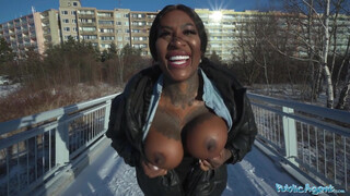 Public Agent - Josy Black the black milf with huge tits
