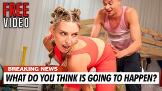 The yoga class took an exciting turn with the blonde girl, Jayla De Angelis