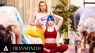 Trans Yoga Babe Emma Rose Fucks Class Cutie