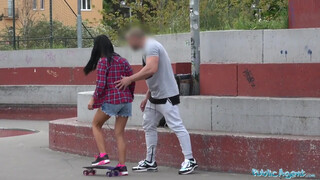 Public Agent - Apolonia Lapiedra and her boyfriend