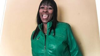 Ebony Milf Fucked Hard Fake Interview Facial