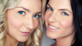 Czech Lesbians Hitachi Vibrator Orgasm Madness