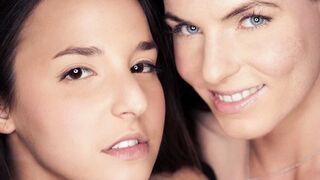 Amirah Adara and Eileen Sue's hot lesbian game