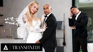 Trans Bride Wild Cheating Fuck Before Wedding Day