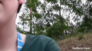 Bound Tail Outdoor Tree Fuck Wild Kinky Adventure