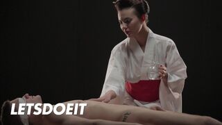 Vanessa Decker Massages then Rides Max Dior Hard