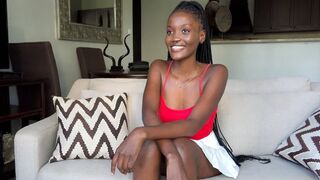 Black supermodel fake audition sex video pov fuck and squirt