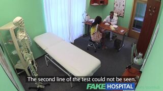 Fake hospital - the doctor helps a sexy cheating patient to conceive the child