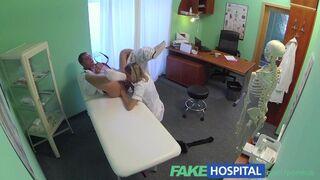 Horny Nurse Sucks Cock for Juicy Promotion Raise