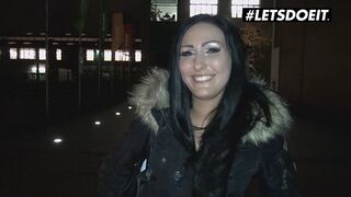 Mira grey German brown whore fucking a stranger for money on a bus