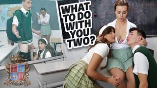 Dorky Josh Bangs Busty Indifferent Schoolgirl Selina