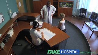 Blonde Nurse Sucks Cock Pays Off Steamy Bill