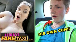 Lady Gang Gorges Big Dick Teen POV Taxi Suckfest
