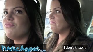 Student girl is really insecure about this fall-in and outside sex