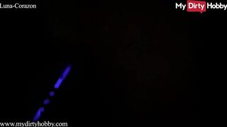 Luna Corazon Ebony Halloween Hottie Bounces On Cock