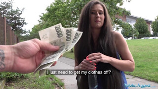 Lara Fox Public Pickup Pounds Pussy For Cash Reward