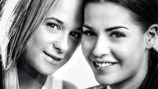 Cristal Caitlin's hot girlfriend, Eveline Dellai's seduction