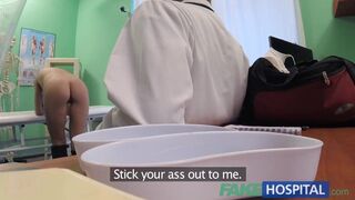 Kinky Doctor Stuffs Thiefs Tight Pussy Full