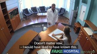 Alexis Crystal Teases Doctor into Waiting Room Bang