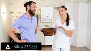 Brad Newman Slippery Nuru Oil Massage Orgasm