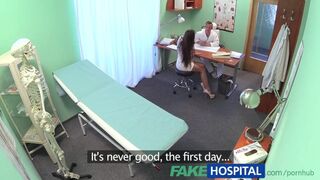 Young doctor fucking sexy new nurse at the hospital
