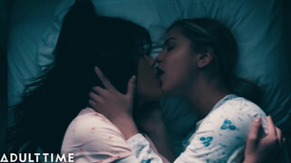 Real Mormon Lesbians Lap Pussies in Forbidden Licking Orgy