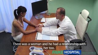 Doctors Ex Bitch Bent Over Exam Chair Drilling