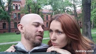 Simona Swallows Leo's Giant Cock Whole