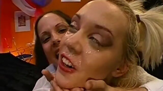 Legendary German Slut Swallows Gooey Loads