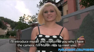 PublicAgent - Roxy Black is the blonde with boobs