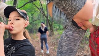 Meet a stranger in Montana - immediately hot fuck in the woods
