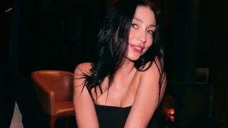 Pov: The wine night turns to my wild song when a sexy lost teenage girl knocks on my door