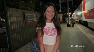 A vonat, mely farkat kapott az ágyújába