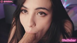 Gia Baker első orális öröme HD kamerával